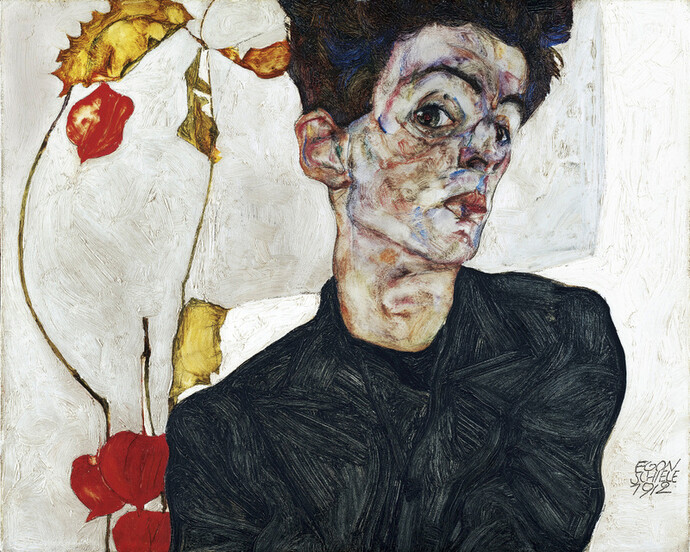 Egon Schiele. Courtesy of Leopold Museum