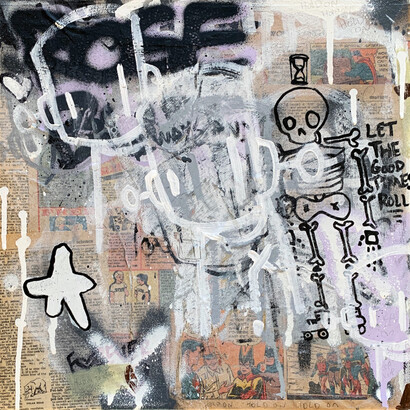 ChrisRWK, Lost Amongst Ghosts and Shadows. Courtesy of the artist and the Harman Projects Gallery