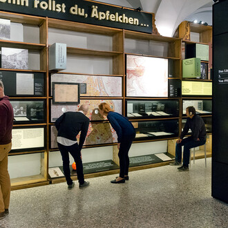 Permanent exhibition at the Literary Museum, exhibition view. Courtesy of the Literary Museum