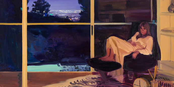 Sunset. Courtesy of Anat Ebgi 