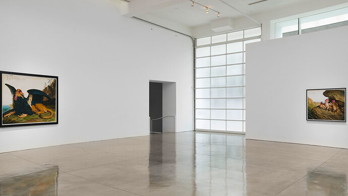 Walton Ford, Exhibitions view. Courtesy of Gagosian