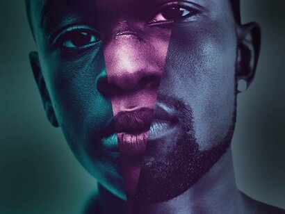 The movie poster for the award-winning movie Moonlight (2012) directed by Barry Jenkins