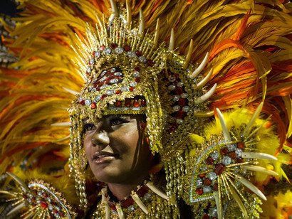 A vivacidade dos carnavais brasileiros