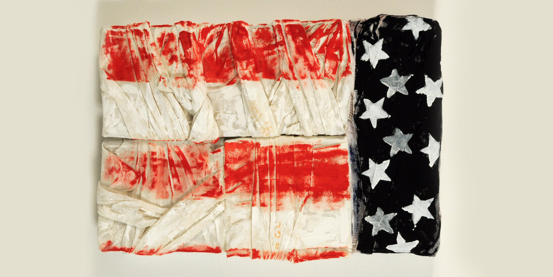 Incomplete Flags. Courtesy of Galleria d’arte Contini