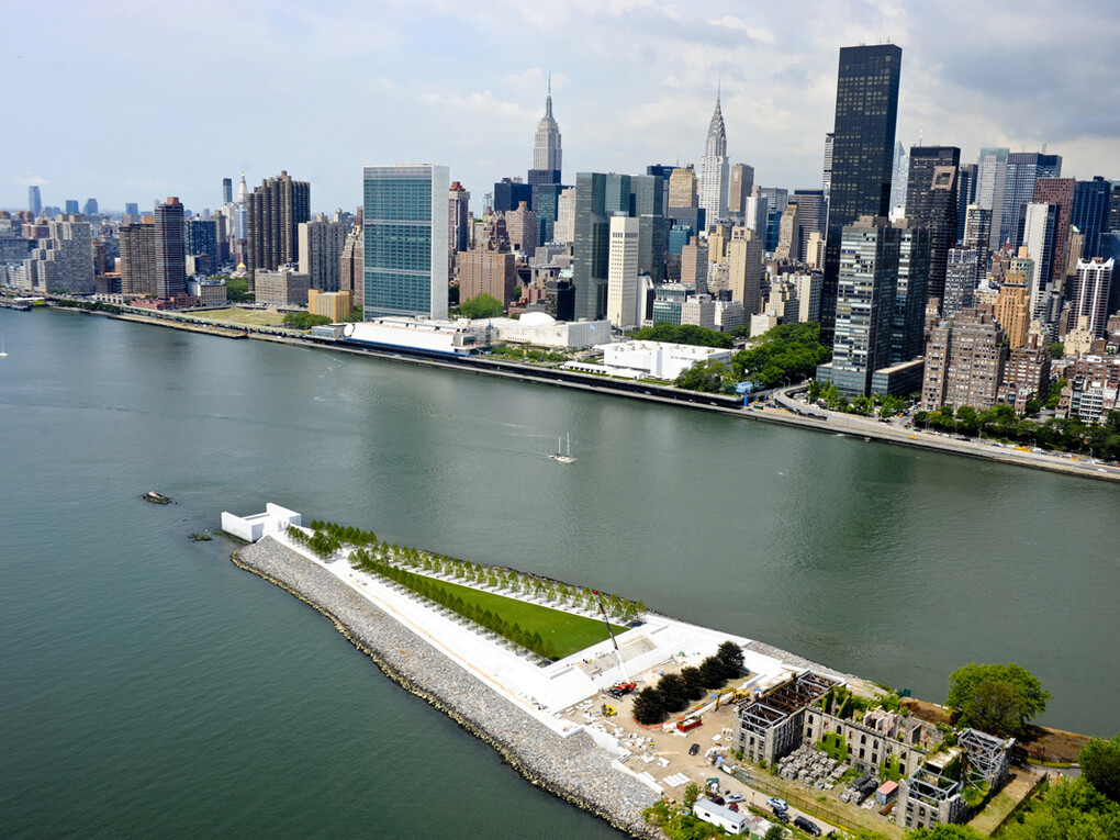 Franklin D. Roosevelt Four Freedoms Park, New York, 1973-2012, Louis Kahn, Photo Amiaga