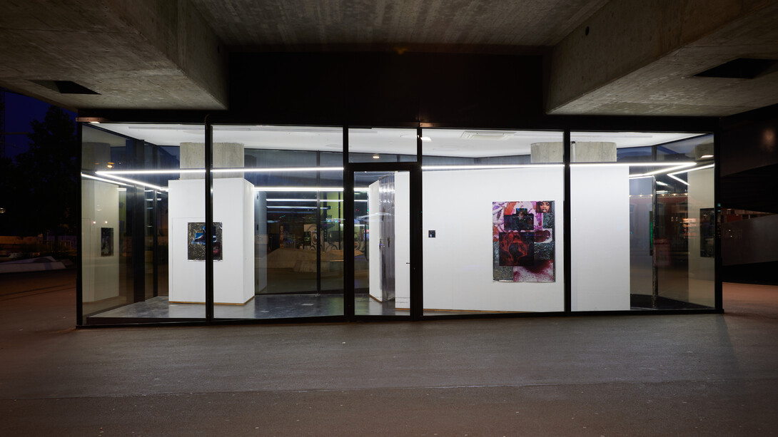 Ebun Sodipo, The Edge Sheen of a Cut, 2023, installation view, Vitrine Basel, photographer: Moritz Schermbach. Courtesy of Vitrine, Basel
