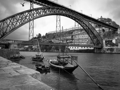 Porto, Ponte Luís I sobre o Rio Douro 