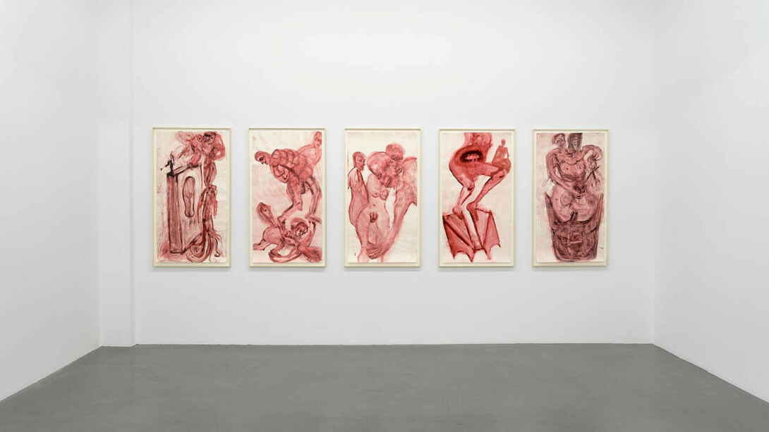 Martin Disler, exhibition view. Courtesy of Buchmann Galerie