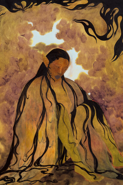 Naudline Pierre, It appears in solitude (detail), 2024. Courtesy of Akron Art Museum