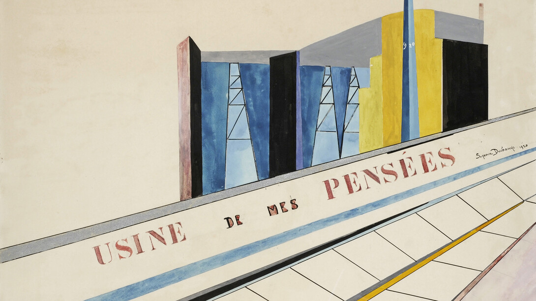 Suzanne Duchamp, Factory of my thoughts, 1920. Avec l’aimable autorisation du Kunsthaus Zürich