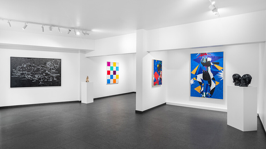 Hank Willis Thomas, Afterimage, exhibition view. Courtesy of Galleria Continua