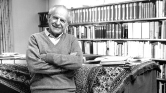 Karl Popper, filósofo, politólogo y profesor austriaco, nacionalizado británico