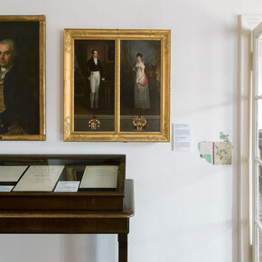 Beethoven Pasqualatihaus, exhibition view. Courtesy of Musa Museum