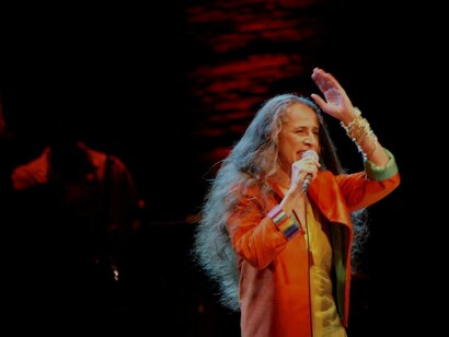 Maria Betânia canta ao vivo em reestreia do DVD "Brasileirinho", no Rio de Janeiro