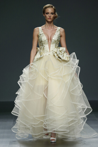 Barcelona Bridal Week 2015. Diseño de Jordi Dalmau