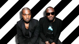 Virgil Abloh e Kanye West