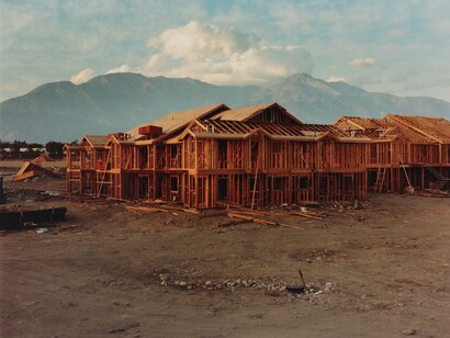 New housing development, Rancho Cucamonga, California, 1985. Photographs © 2016 David T. Hanson
