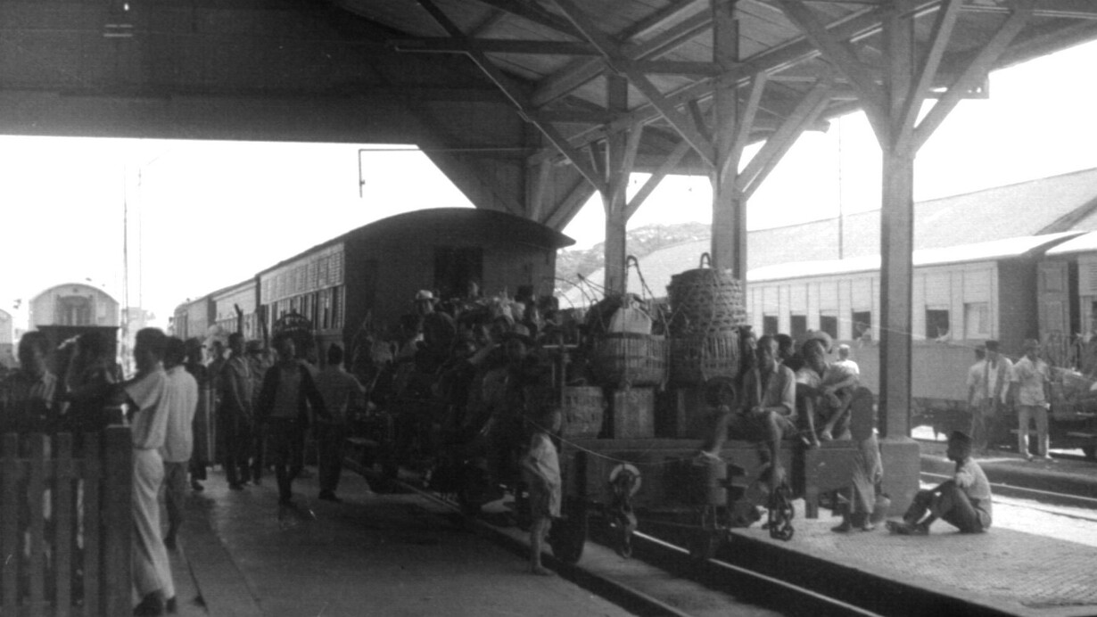 Surabaya, stazione dei treni