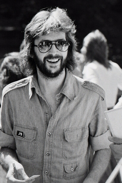 Michael Zagaris, Eric Clapton, 1975. Courtesy of Milk Gallery