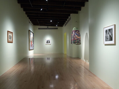 A spiral turn, exhibition view. Courtesy of Museo Amparo