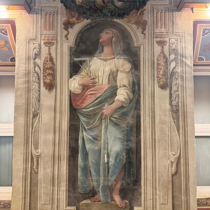  Italia, Frascati, Villa Sora, Salone delle Muse, particolare del Registro inferiore, ph. Anastasia Maria Luciani
