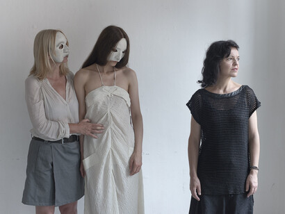 Alcesti, Daria Deflorian, Monica Piseddu e Monica Demuru, ph D. Burberi