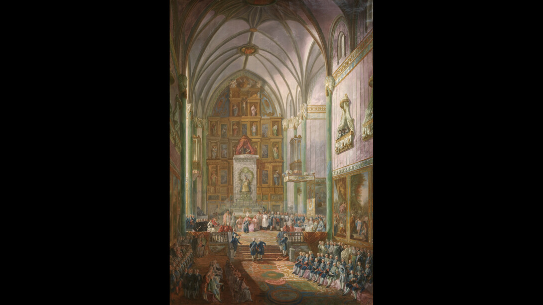 Jura de Fernando VII como príncipe de Asturias