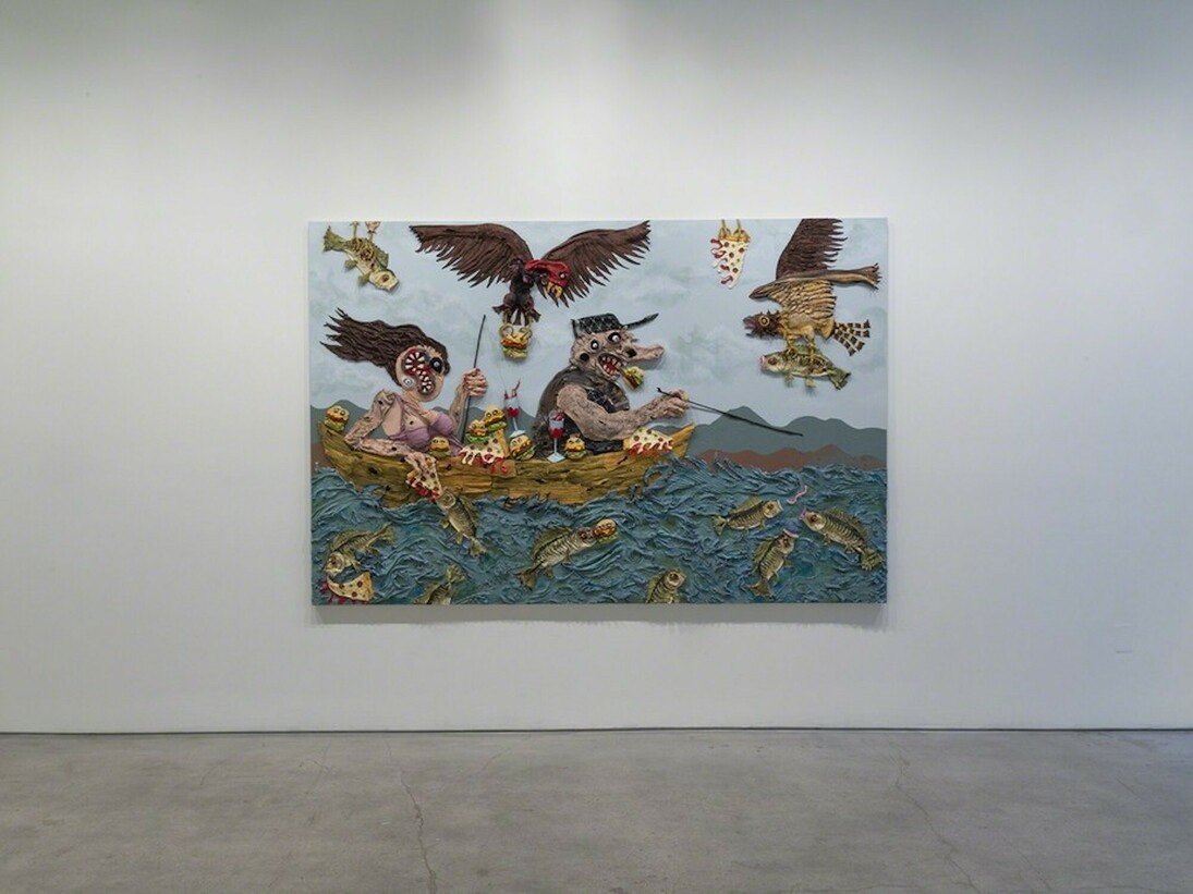 Gone Fishin', Exhibition view. Courtesy of Joshua Liner Gallery