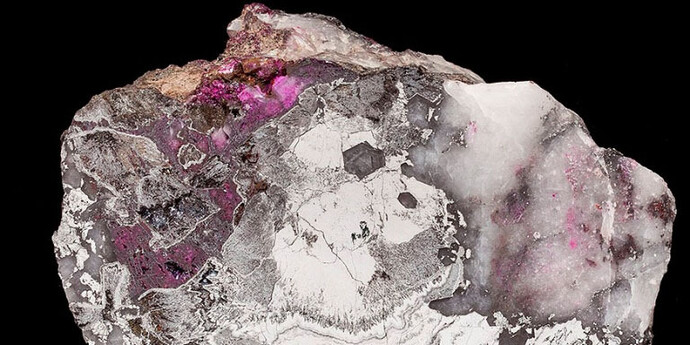 Mineralogy collections. Courtesy of Natural History Museum 