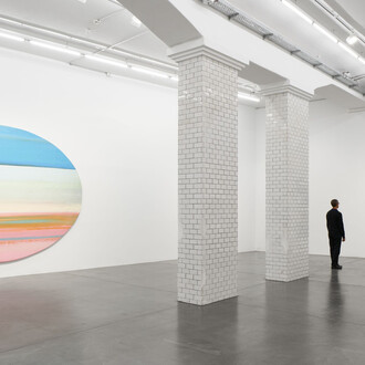 Ed Clark, Paint is the subject, exhibition view. Courtesy of Hauser & Wirth