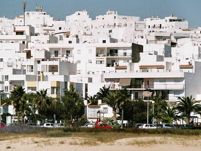 Conil desde la playa