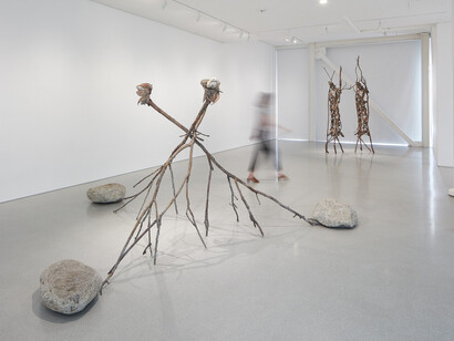 Leaves of Bronze. Courtesy of Gagosian Gallery