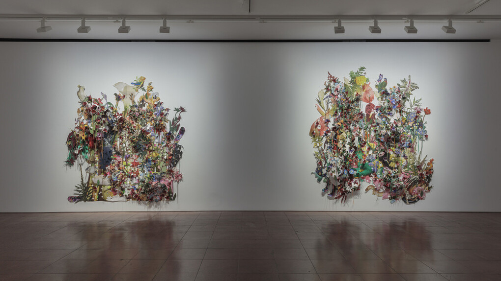 Ebony G. Patterson. Courtesy of Hales Gallery