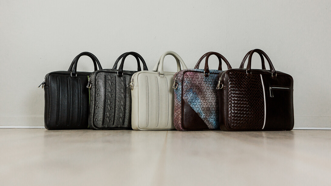 Borse di pelle personalizzate Custom Business 