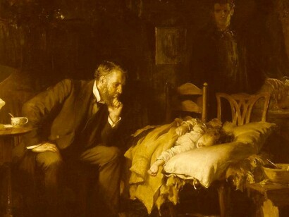 «El doctor» (1891), Luke Fildes