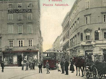 Fiume agli inizi del Novecento. Attuale città di Rijeka, Croazia