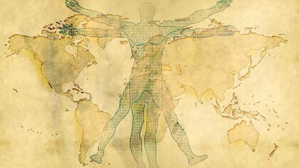 The Vitruvian Man in today's world