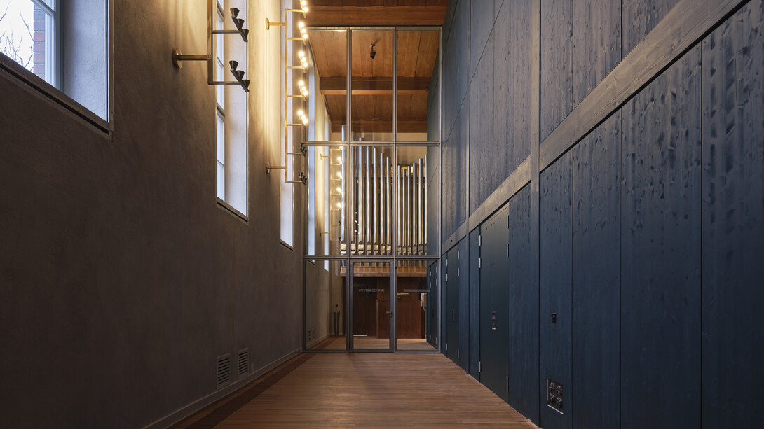 Gemeindehaus Oekolampad, Basel, BS, 2020 – 2024. Avec l’aimable autorisation du S AM Musée suisse d’architecture