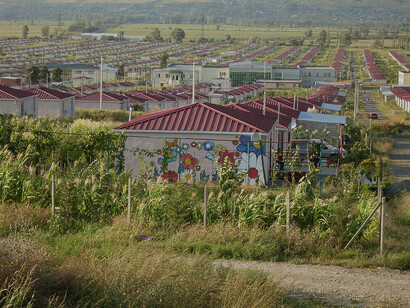 Tserovani: A village home to refugees displaced by the 2008 Russo-Georgian war, Georgia