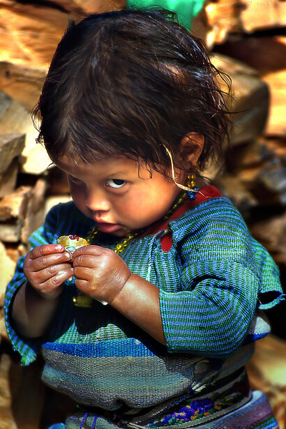 Guatemala – Un bambino di un villaggio