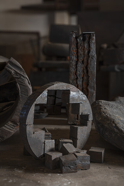Giuseppe Spagnulo, Rosa dei venti, 2011. Courtesy Associazione Archivio Giuseppe Spagnulo