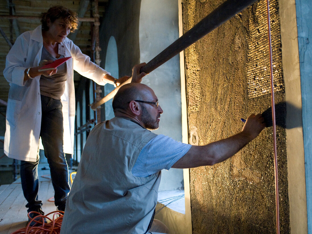 Progetto di restauro Basilica della Natività di Betlemme, Salone del Restauro 2013