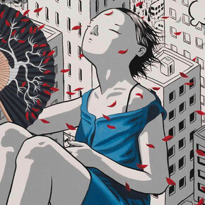 Millo e Hikari Shimoda. Courtesy of Dorothy Circus Gallery