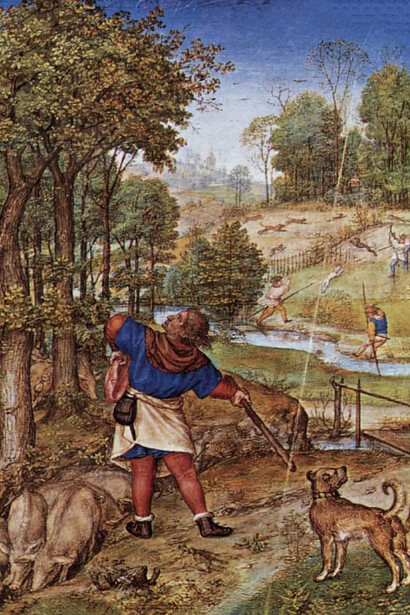 Breviario Grimani: El mes de noviembre (entre 1490 y 1510)