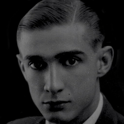 Alberto Castillo Arráez  en su juventud