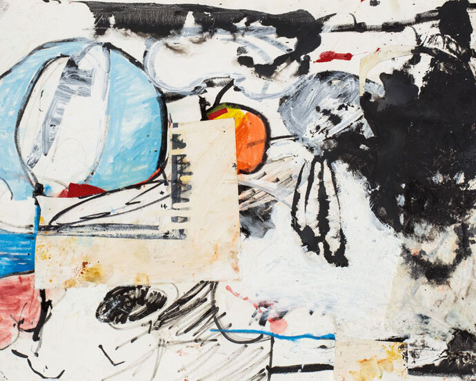 Eddie Martinez. Courtesy of The Drawing Center 