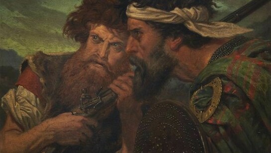 At Bay by Joseph Noel Paton, (City Art Centre, Edinburgh Museums and Galleries)