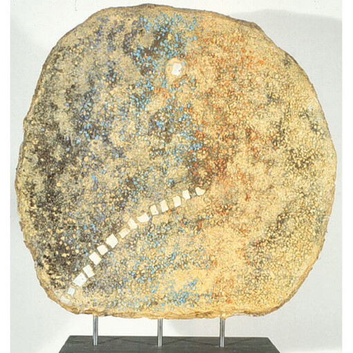 Jeanne Reynal, 1950's Sphere, Cement -  Mixed Media, 29 in diameter