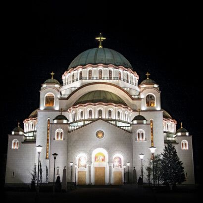 People leave home only to attend the liturgy in the church
