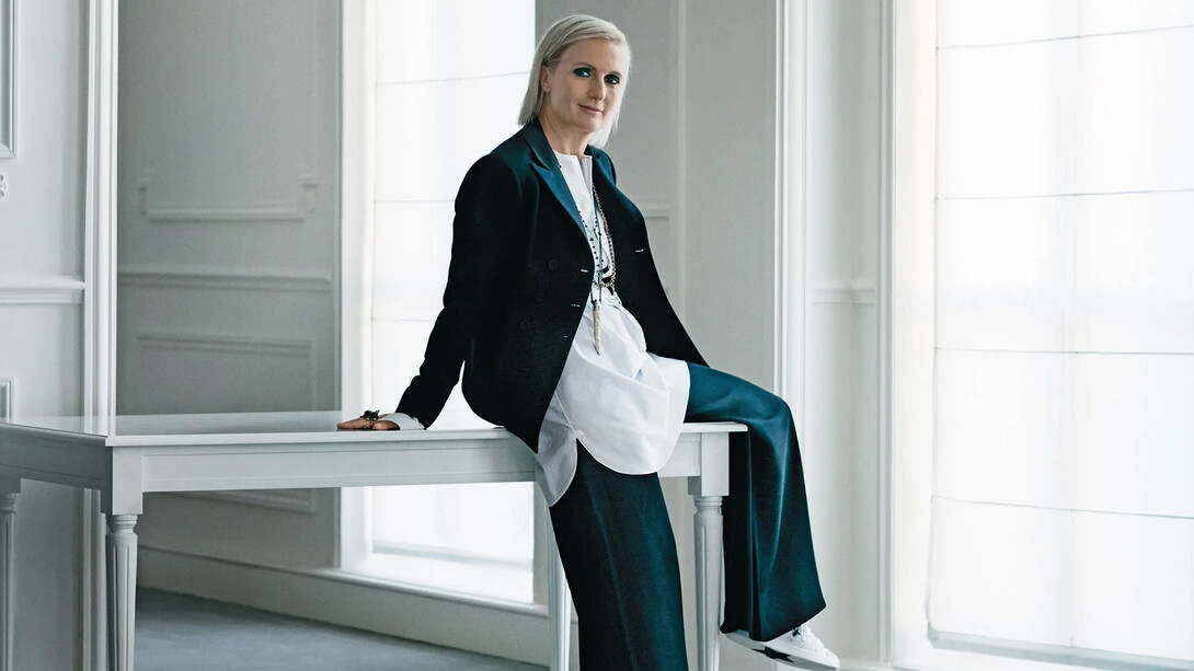 Maria Grazia Chiuri, prima donna a dirigere la famosa azienda di lusso francese Dior